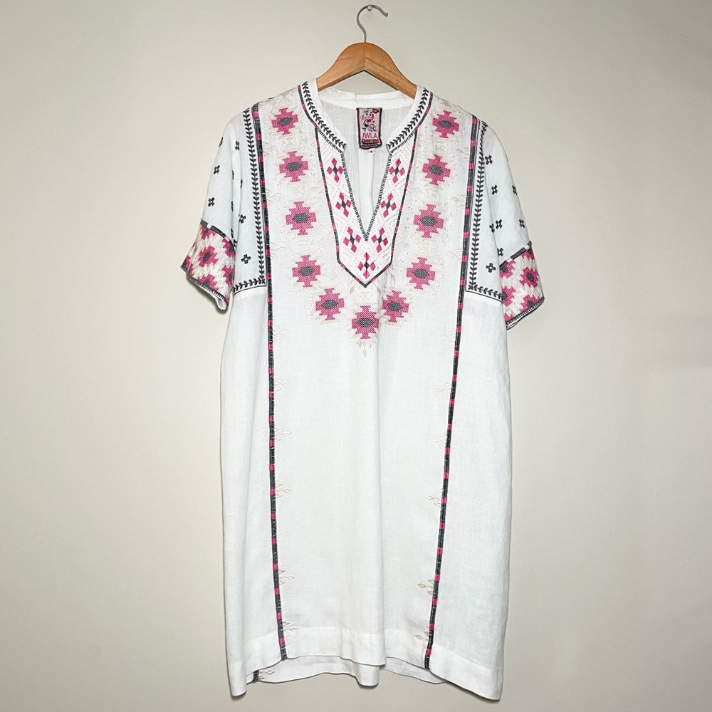 Tunic Shift Dress in Geranio
